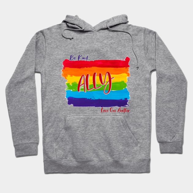 Ally Hoodie by MonarchGraphics